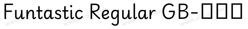 Funtastic Regular GB字体转换